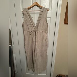 Linen dress from Chicwish!